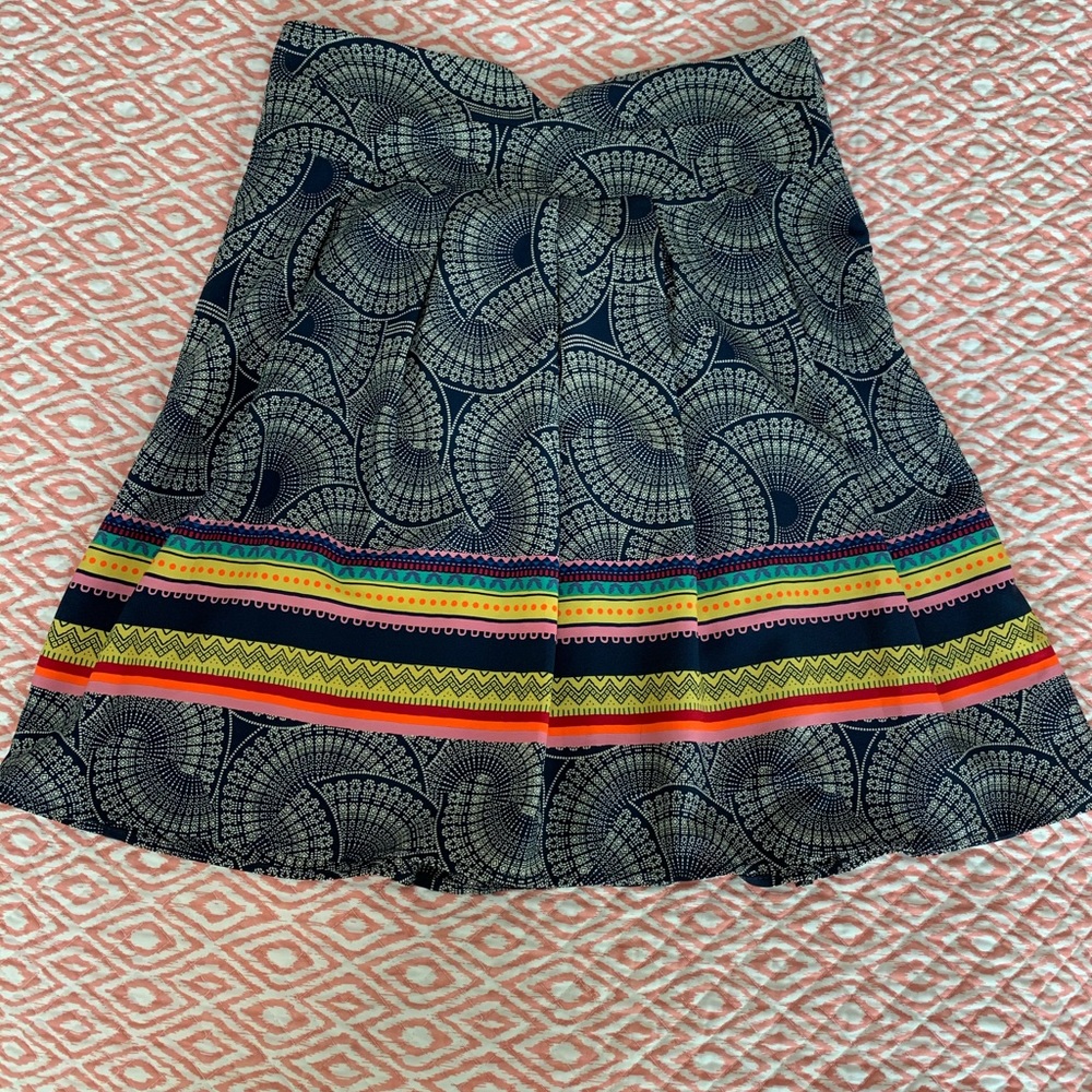 Francesca’s printed skirt